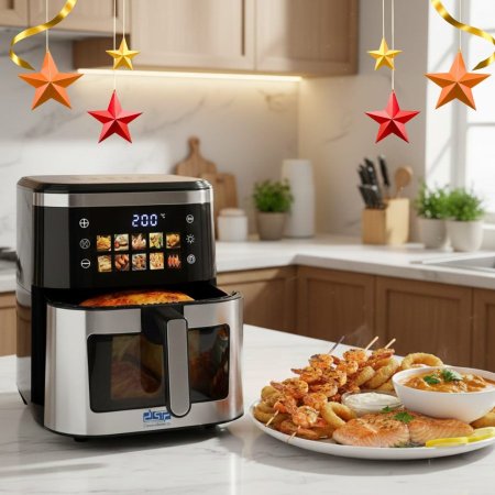 DSP Dual Heating Air Fryer –مقلاة هوائية بتقنية التسخين المزدوج